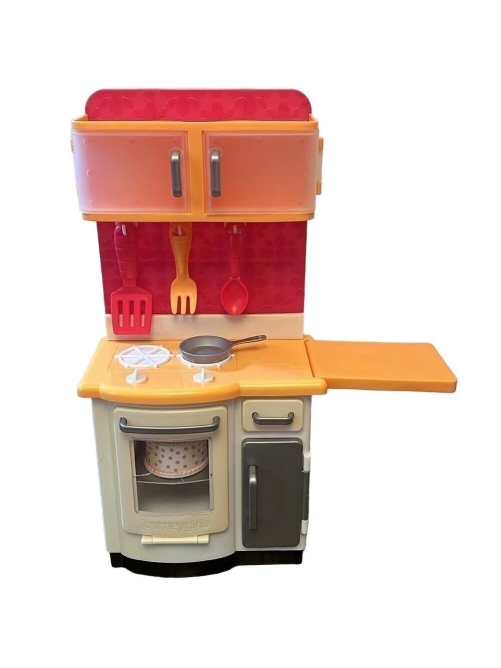 Journey Ultimate Deluxe Kitchen Set & Utensils Oven Fridge Stove for Dolls 18”